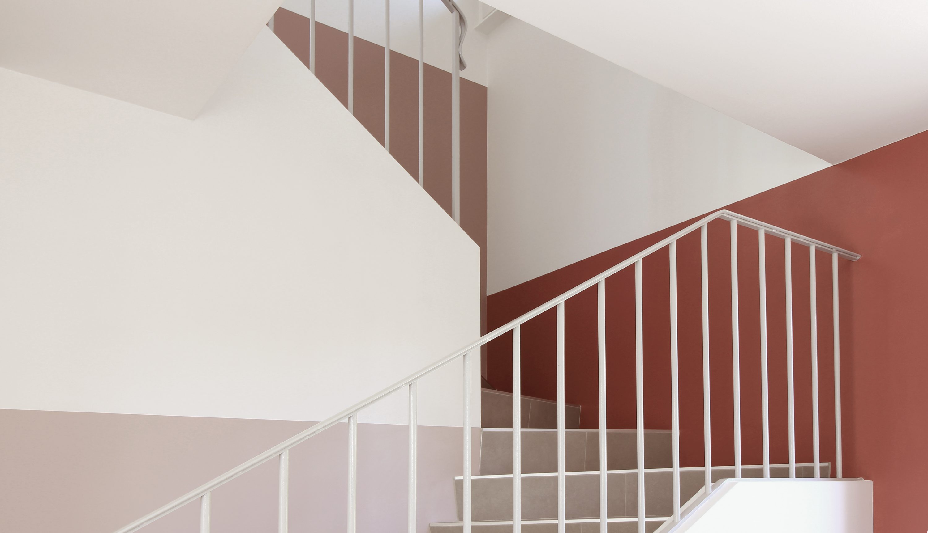 Escalier central de la maison